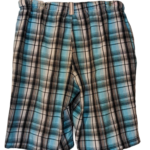 Perry Ellis Men's Portfolio Plaid Sleep Shorts Size L - Picture 2 of 7